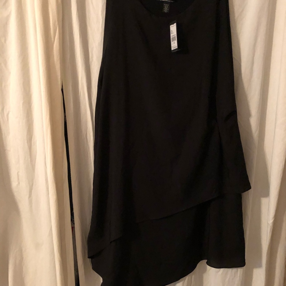 NWT Kenneth Cole NY sleeveless black dress